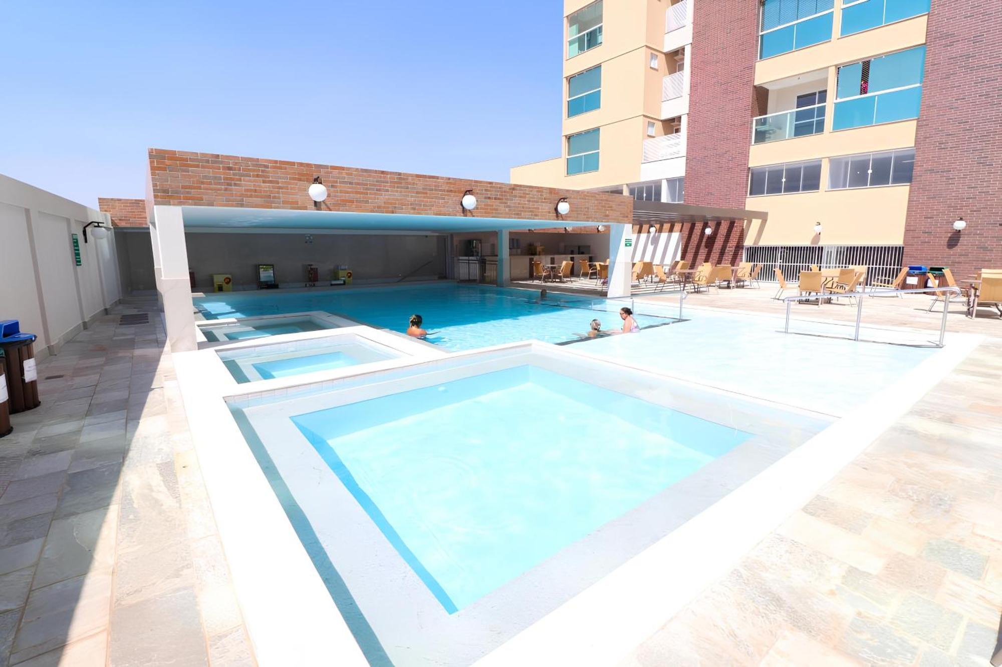 Apartmán Piazza Diroma Com Acesso Ao Acqua Park Caldas Novas Exteriér fotografie